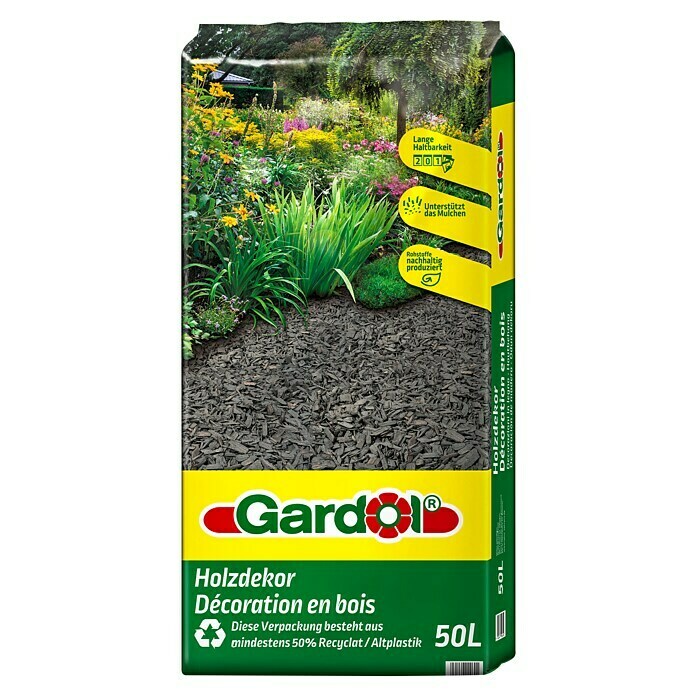 Gardol Dekor-Mulch50 l, Schiefergrau Unknown