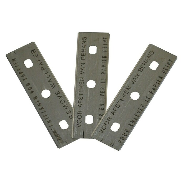 Tapetenschaber Set 2-teilig - Mit 20 Ersatzklingen Und Schutzhüllen