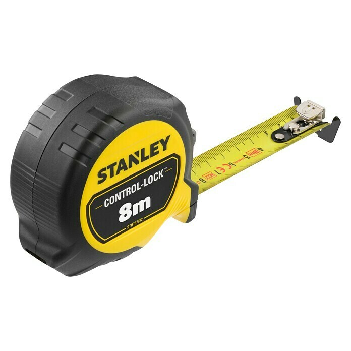 Stanley Metar s kočnicom Control Lock  (Duljina trake za mjerenje: 8 m, Sa zaustavnom napravom) | BAUHAUS