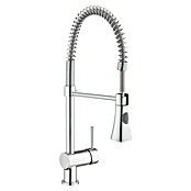 Camargue Merida Spültischarmatur (Niederdruck, Chrom, Glänzend, Spiralfeder)