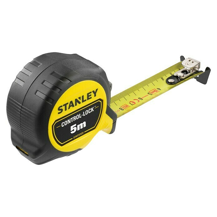 Stanley Metar s kočnicom Control Lock  (Duljina trake za mjerenje: 5 m, Sa zaustavnom napravom) | BAUHAUS