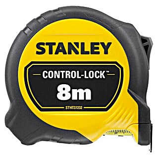 Stanley Merilni trak v roli Control Lock (Dolžina merilnega traku: 8 m, Z zaklepno napravo)