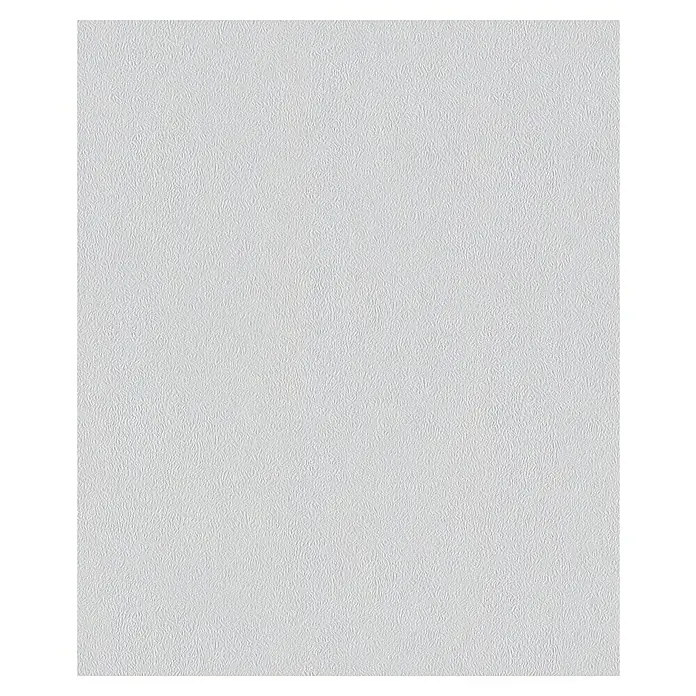 Erfurt Vliestapete Vliesfaser Ready - 300, Uni, 10,05 x 0,53 m - Nahaufnahme einer weißen, strukturierten Tapete. Ideal für Hintergründe, die subtile Textur und Eleganz vermitteln.