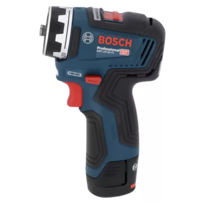 Bosch Professional Akku-Bohrschrauber GSR 12V-35 FC - 12 V, 2 Akkus, 3 Ah, 35 Nm, Inkl. 3 Aufsätze