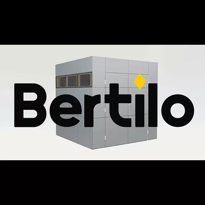 Bertilo Gerätehaus HPL 1 - Außenmaß inkl. Dachüberstand (B x T): 230 x 240 cm, Holz, Silbergrau/Anthrazitgrau - Bertilo HPL 1 easy element system 0 1
