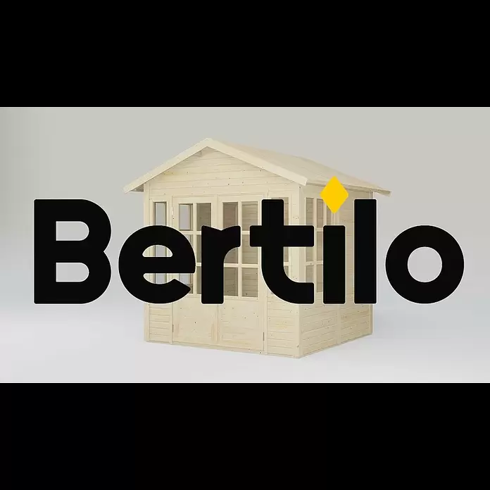 Bertilo Gerätehaus Teahouse - Außenmaß inkl. Dachüberstand (B x T): 276 x 266 cm, Holz, Natur - Bertilo Tea House easy element system 0 1
