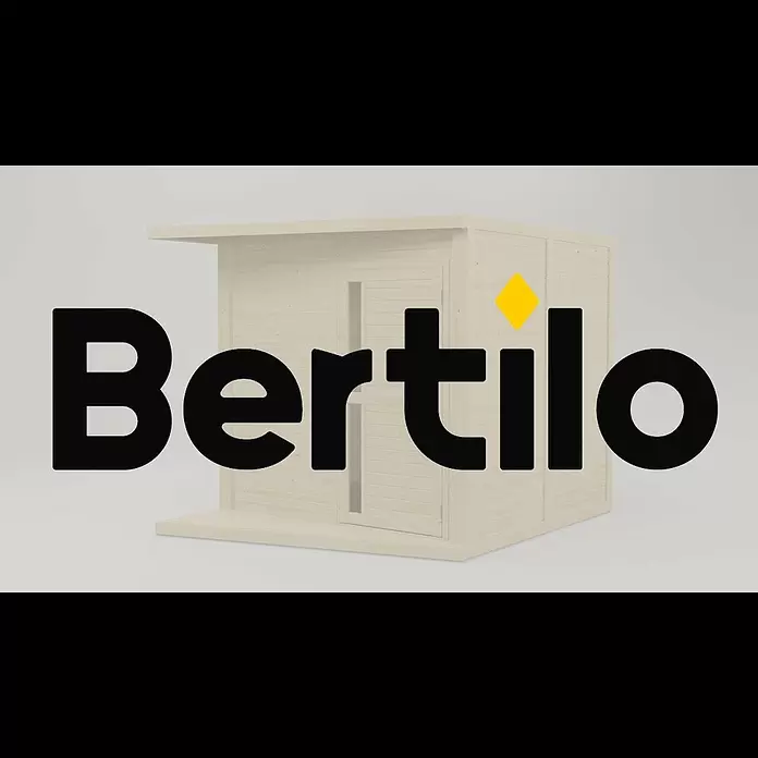 Bertilo Gerätehaus Concept Design - Außenmaß inkl. Dachüberstand (B x T): 237 x 310 cm, Holz, Anthrazit - Bertilo Concept easy element system 0 2