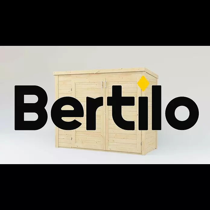Bertilo Geräteschrank Multibox 3 - 82 x 200 x 163 cm, Natur - Bertilo MULTI BOX 3 easy element system 1 0 1
