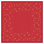 Duni Tischdecke Mitteldecke (84 x 84 cm, Star Shine, Rot) | BAUHAUS