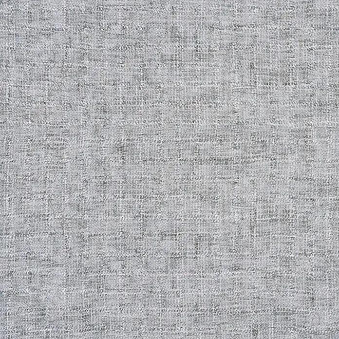 Estor enrollable Paqueto Linum - An x Al: 135 x 175 cm, Gris, Unicolor - Primer plano de un tejido de lino en un elegante gris, ideal para ropa o decoración con su superficie fina y texturizada.
