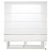 Estor plegable City (An x Al: 175 x 180 cm, 65% poliéster y 35% algodón, Blanco)