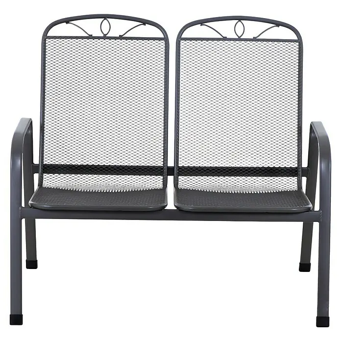 Siena Garden Elda GartenbankAnthrazit, Stapelbar