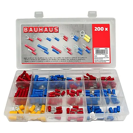 BAUHAUS  Surtido de terminales fastón