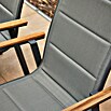 Siena Garden Stapelstuhl Tesoro (4 Stk., Ranotex®-Gewebe, Stapelbar, Anthrazit, B x T x H: 62,5 x 68 x 98 cm) | BAUHAUS