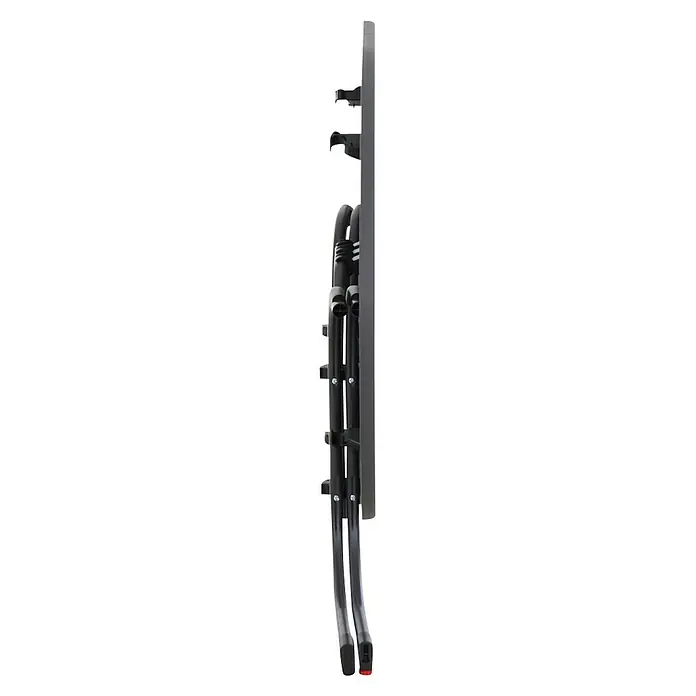 Siena Garden Urban Lights Gartenmöbel-Set Lane Stuhl/Paco Tisch - 5 -tlg., Polypropylen, Olive/Anthrazit - Produktansicht: Eine vertikale Antenne mit Montagehalterungen und mehreren schwarzen Rohren. Ideal für den Außenbereich.