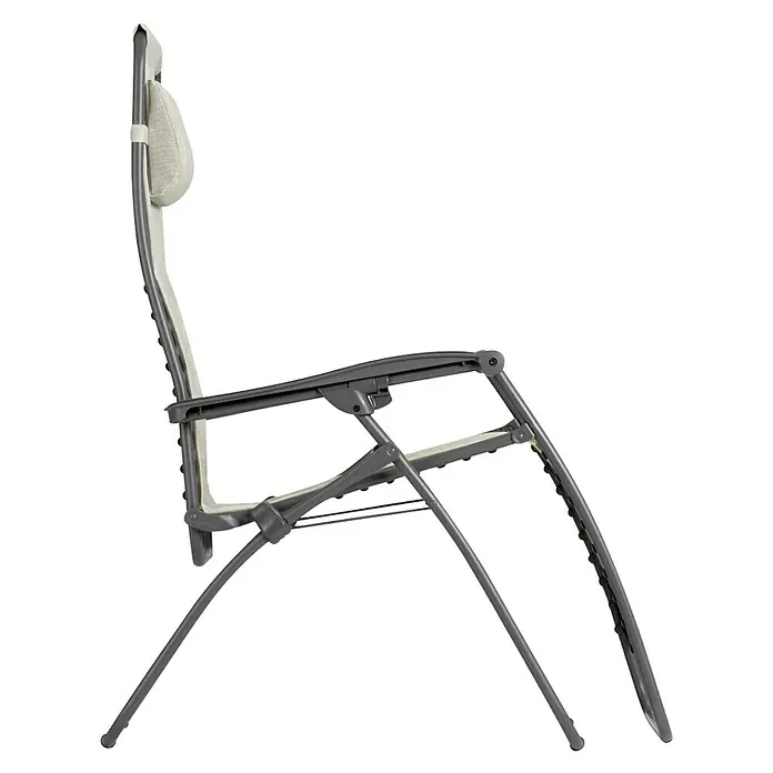 Lafuma Relaxsessel - Natur, B x T x H: 68 x 88 x 115 cm, Stahl, Pulverbeschichtet - Bequemer, verstellbarer Relaxsessel für Garten oder Terrasse. Der Liegestuhl bietet Komfort und Entspannung im Freien.