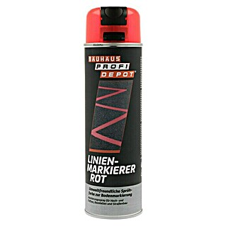 Profi Depot Linienmarkierer (Feuerrot, 500 ml)