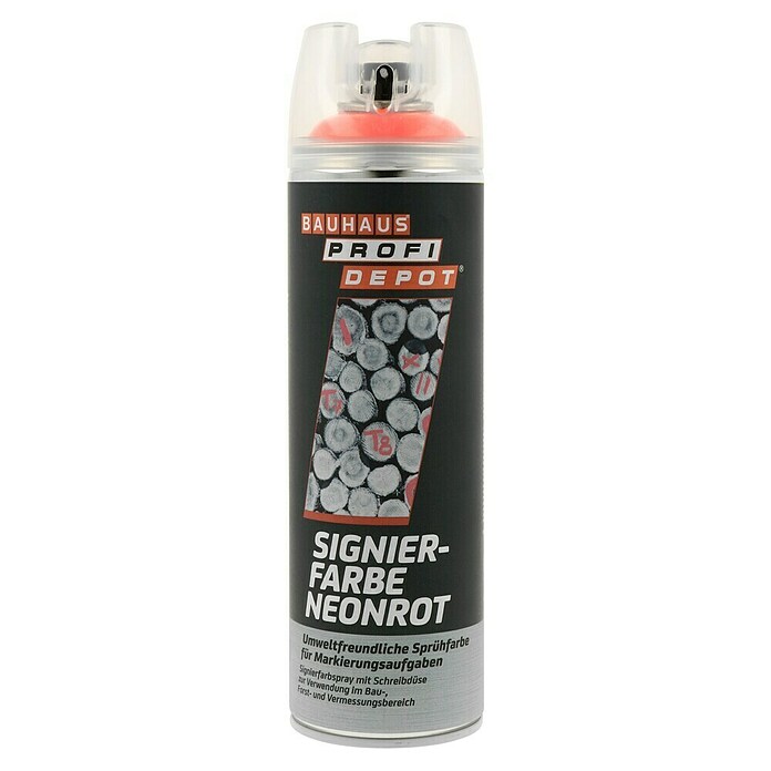 SIGNIERFARBE,       NEONROT, 500 ml     PROFIDEPOT