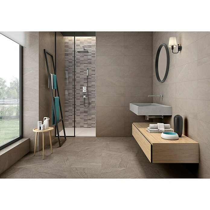 Revestimiento de pared Akane (30 x 90 cm, Pardo, Mate) | BAUHAUS