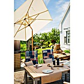 Doppler Alu Wood Marktschirm Ultra (Natur, Bespannungsmaß (L x B): 300 x 200 cm) | BAUHAUS