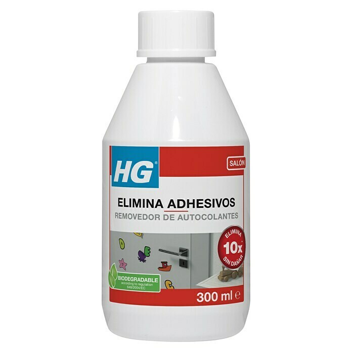 HG Eliminador de adhesivo (300 ml, Botella)