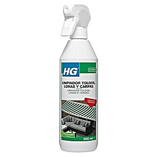 HG Limpiador para toldos, lonas y carpas (500 ml, Botella con cabezal rociable)