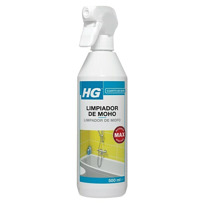 HG Limpiador antimoho spray (500 ml, Bote de rociado)