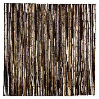 Bamboemat (180 x 180 x 2,4 cm, Donkerbruin)