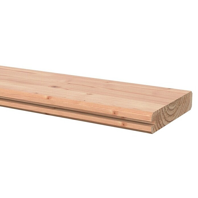 Eindprofiel plank Douglas (180 x 13,5 x 2,8 cm, Roodbruin) | BAUHAUS