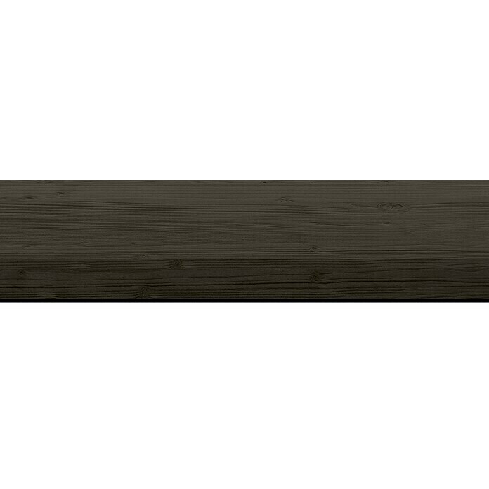 Eindprofiel plank Grenen (180 x 13,5 x 2,8 cm, Gespoten, Zwart) | BAUHAUS