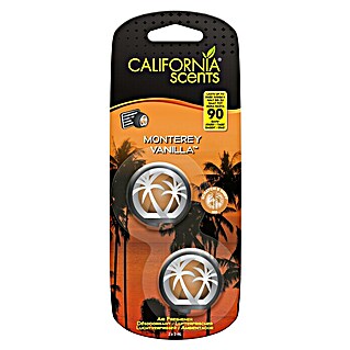 California Scents Autoduft Mini-Diffuser (Monterey Vanilla, 90 Tage, 2 Stk.)