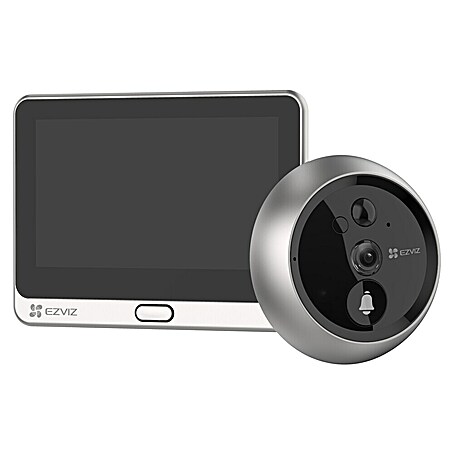 EZVIZ Mirilla digital DP2C (Gris, 1.920 x 1.080 píxeles (Full HD), Ángulo de detección: 155 °)