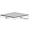 Terrassenfliese Slate Black (Schwarz, 60 x 60 x 2 cm, Feinsteinzeug)
