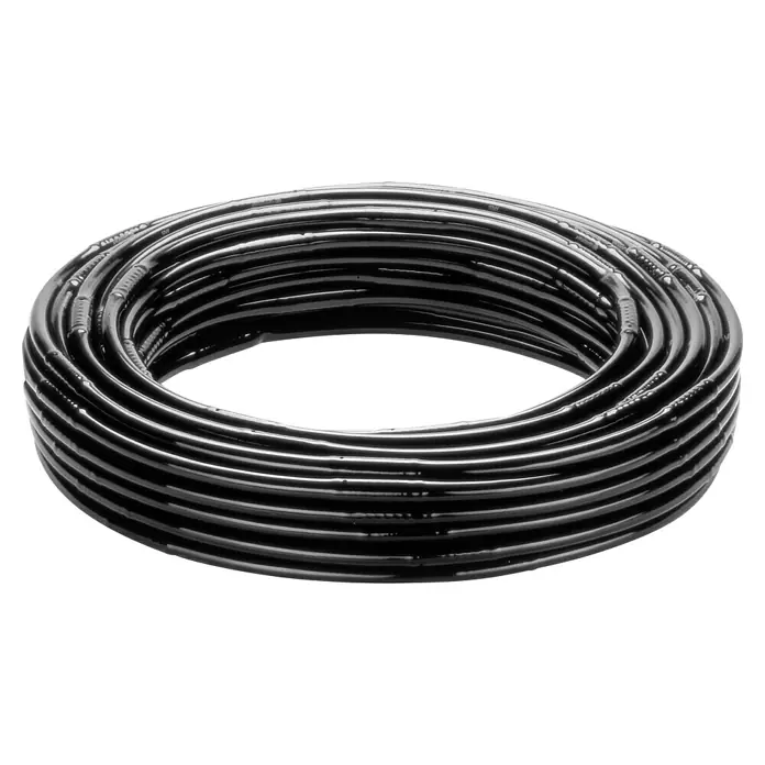 Gardena Micro-Drip Bewässerungs-Set Hecken & Sträucher 50 m Start-Set - Geeignet für: Reihenbewässerung, Pflanzreihen bis 50 m, Schlauchlänge: 50 m - Schwarzer Tropfschlauch, aufgerollt und bereit für die Bewässerung, ideal für Gärten. Die flexible Leitung verspricht einfache Installation und zuverlässige Leistung.