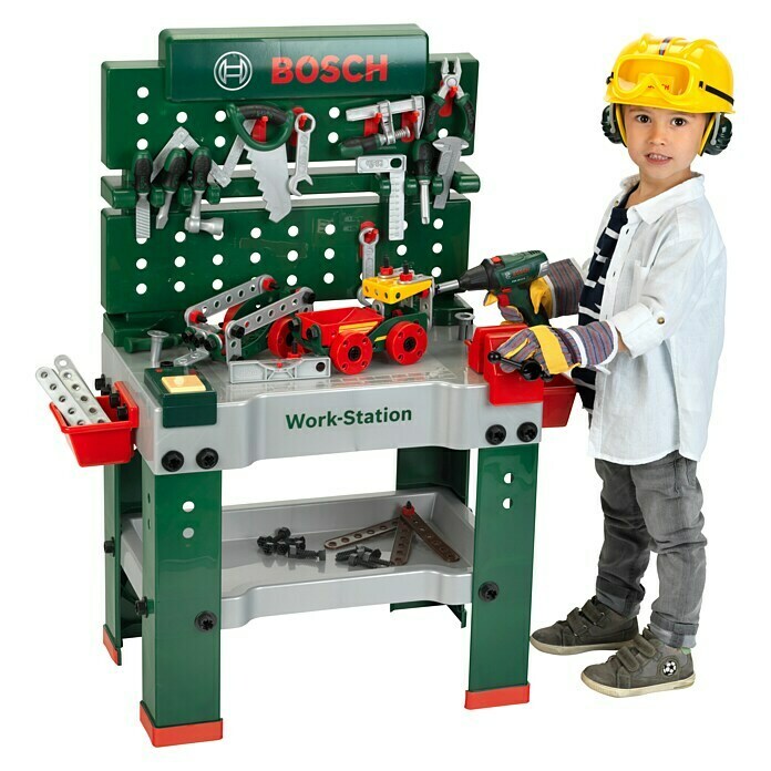 Klein Bosch Banco de trabajo infantil (Efectos de luz y sonido)