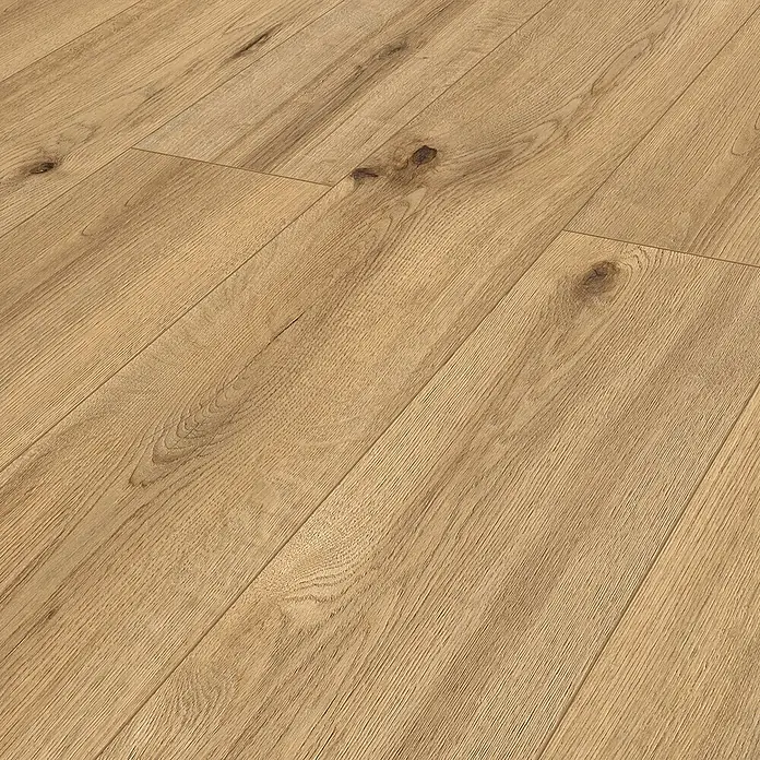 Classen Designbodenmuster Pro Nature Soacha246 x 200 x 4 mm, Landhausdiele - Helles Laminatbodenmuster mit natürlicher Holzoptik und Astlöchern für ein warmes Ambiente.
