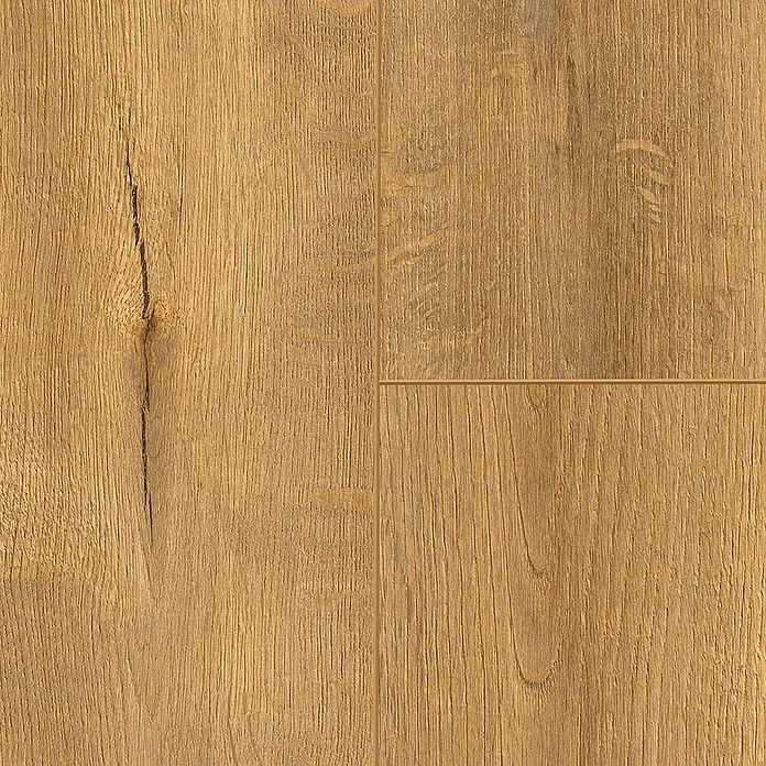 Classen Designboden Pro Nature - Bello, Landhausdiele, 1.290 x 246 x 4 mm - Nahaufnahme von Holzfußbodendielen, die eine natürliche und warme Atmosphäre mit ihrer Maserung und Textur schaffen.