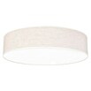 Britop Lighting Boho Deckenleuchte rund (100 W, Ø x H: 58 x 13 cm, Beige/Weiß, E27) | BAUHAUS