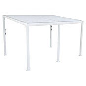 Sunfun Pérgola adosada Palma (L x An x Al: 300 x 400 x 255 cm, Blanco)