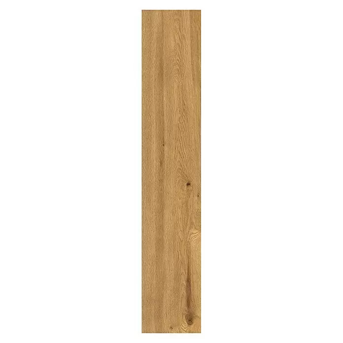 Classen Designboden Pro Nature - Bello, Landhausdiele, 1.290 x 246 x 4 mm - Hellbraune Holzplatte mit deutlicher Naturmaserung und feinen Ästen.