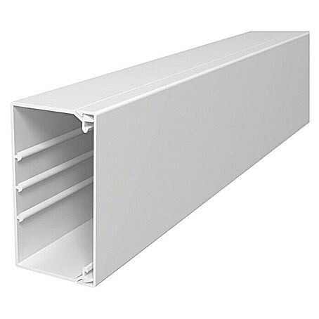 Kabelkanal (2 m x 110 mm x 60 mm, Weiß)