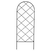 Rankgitter Annika (L x H: 55 x 150 cm, Stahl, Schwarz-Metallic) | BAUHAUS