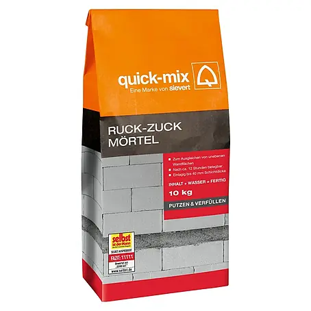 Quick-Mix  Kalkzementputz Ruck Zuck Mörtel