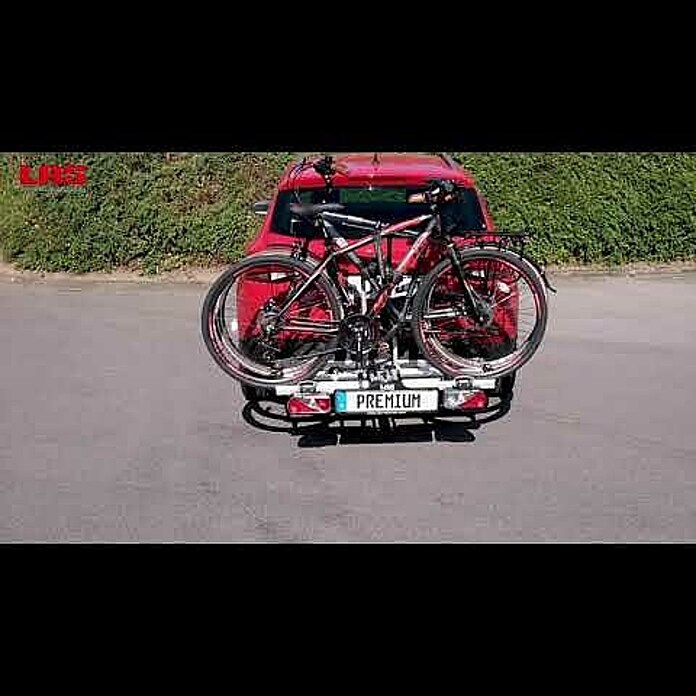 LAS Fahrradträger Premium (Geeignet für: 2 Fahrräder, Traglast: 60 kg, Passend für: Fahrzeuge mit Anhängerkupplung) | BAUHAUS