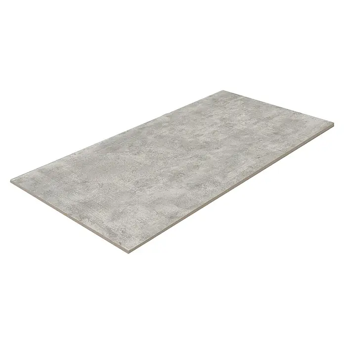 Feinsteinzeugfliese Twin - 30 x 60 cm, Anthrazit, Matt - Graue Betonfliese mit einer strukturierten Oberfläche, ideal für moderne Innenräume. Robust und stilvoll für Böden oder Wände.