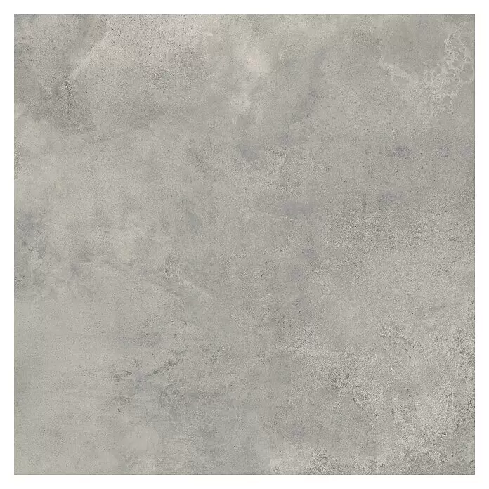 Queens Feinsteinzeugfliese - 79,8 x 79,8 cm, Grau, Matt - Graue Betonoptik-Textur mit subtilen Gebrauchsspuren, ideal für modernen Hintergrund oder Oberfläche.