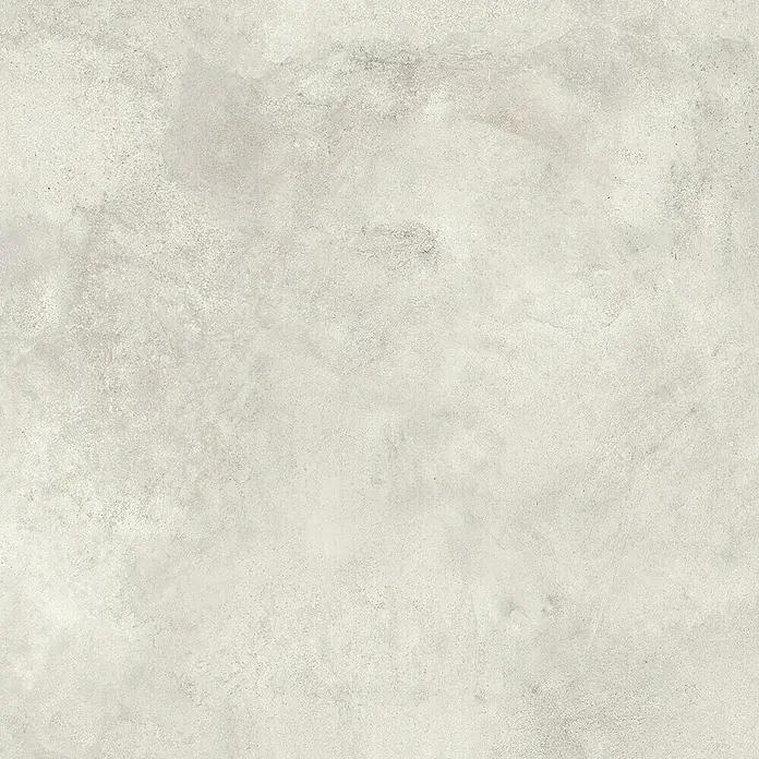 Queens Feinsteinzeugfliese - 79,8 x 79,8 cm, Weiß, Matt - Helle Betonoberfläche, ideal für moderne Inneneinrichtungen. Die subtile Textur sorgt für eine stilvolle und zeitlose Optik in jedem Raum.