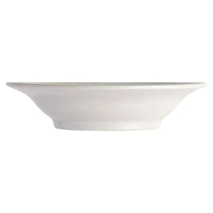 Marine Business Harmony Plato redondo - 6 ud., Diámetro: 21 cm, Plástico, Perla - Elegante cuenco blanco con formas suavemente curvas, perfecto para un uso elegante en cualquier hogar, agregando una elegancia sutil a sus espacios.