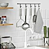Walteco Hakenleiste (L x B x H: 350 x 35 x 60 mm, Anzahl Haken: 5 Stk., Schwarz) | BAUHAUS