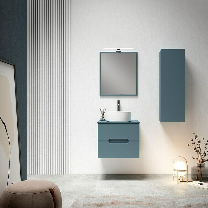 Mueble de lavabo Eoin (L x An x Al: 45 x 60 x 50 cm, Azul) | BAUHAUS